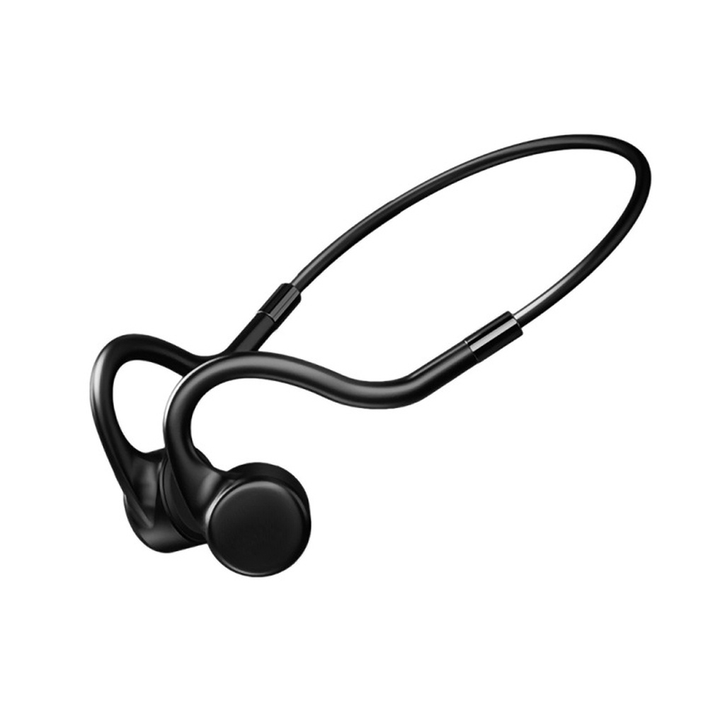 Bone Conduction Headphone Wireless Bluetooth-Compatible Headset Sport Running Swimming Waterproof Earphone With Mic