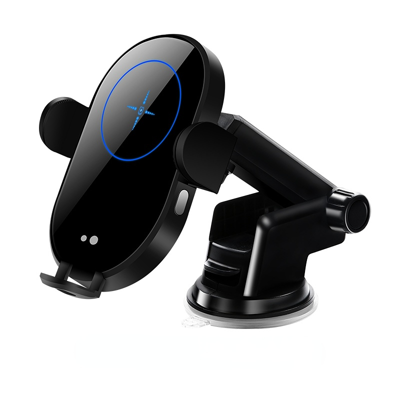 Car Wireless Charger Phone Holder Qi Induction Sensor 15W Fast Charging Stand Mount For Samsung Huawei iPhone 12 11 Pro 8 Xiaomi