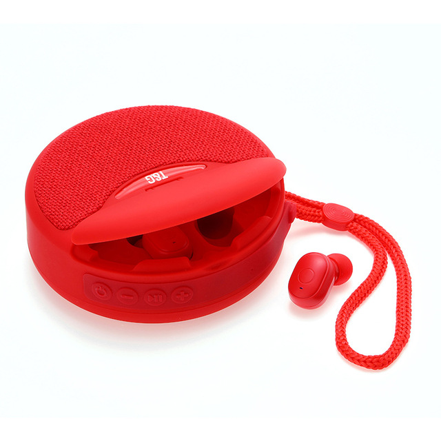 Wireless Headphones and Bluetooth Speaker Outdoor Speakers Sports In-Ear Headset with Microphone for Smartphone