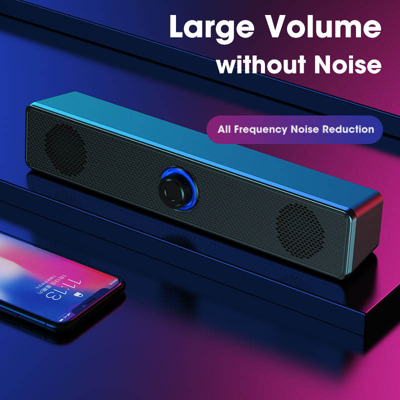 Surround Sound Bar Wired Computer Speakers Stereo Subwoofer For Desktop Laptop PC TV Mini Speaker Home Theater