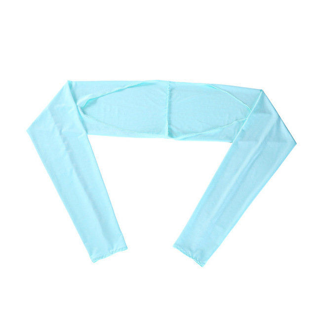 UV Sunscreen Shawl Long Gloves Cuff Outdoor Arm Sleeve Sun Hand Protection Women&Men Fingerless Gloves