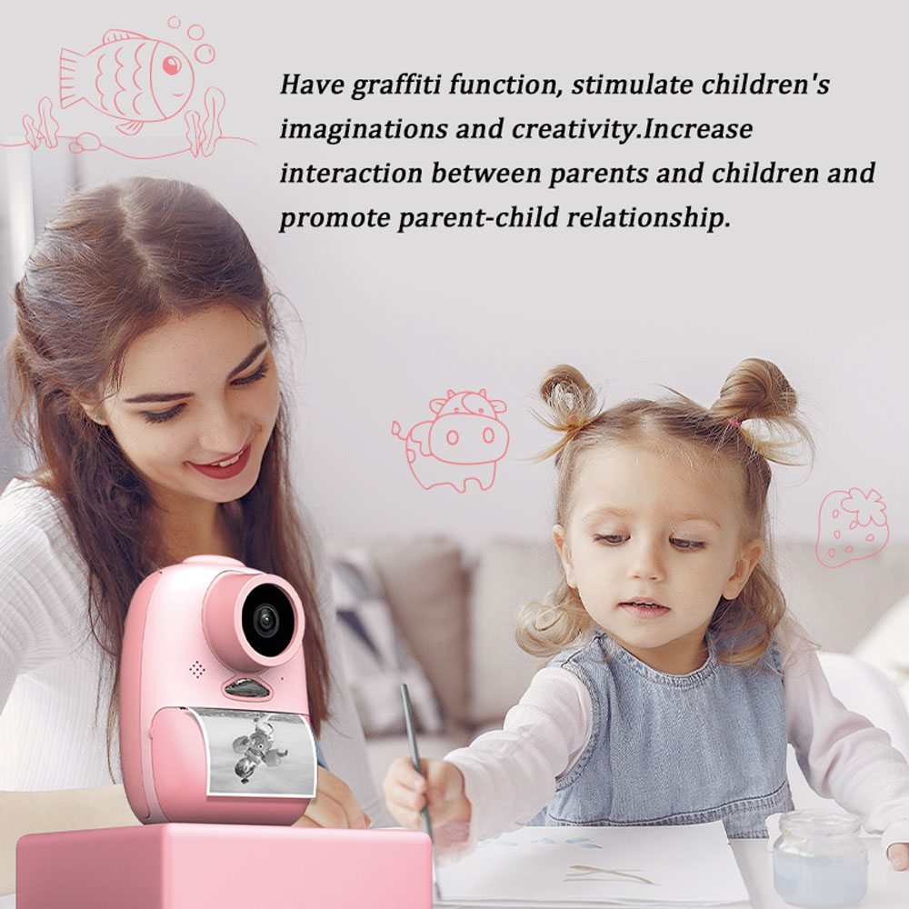 Camera Printer Thermal Printer Camera Kids