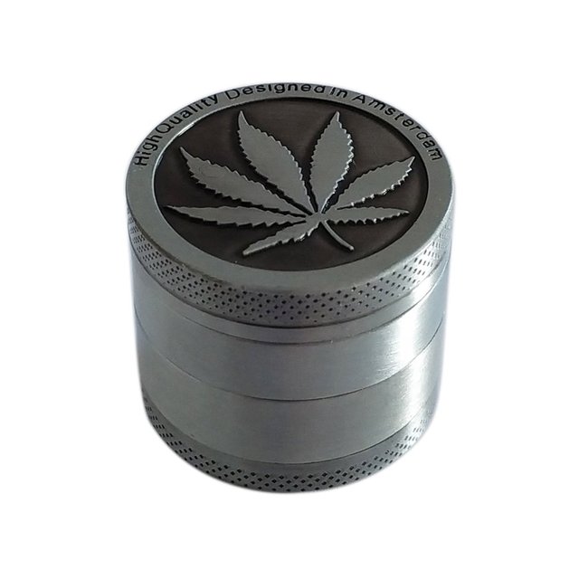 Layer Smoke Grinder Herb Grinder  Zinc Alloy Herbal Tobacco Grinder Manual s Weed Miller Crusher kitchen supplies