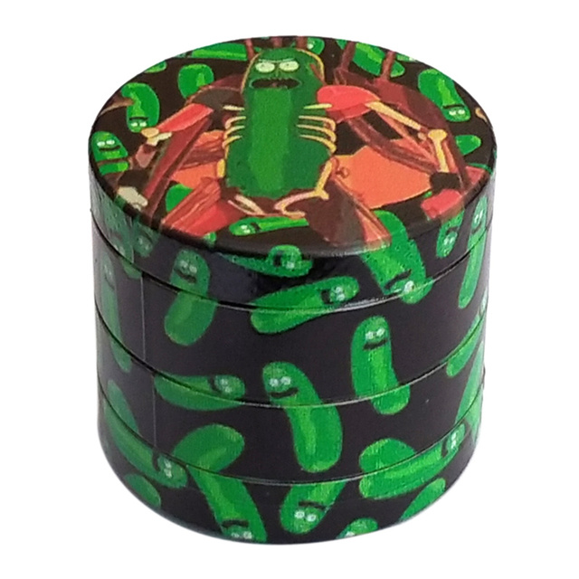 4 Layers Zinc Alloy Metal Dry Herb Tobacco Weed Grinder Smoking Accessories for Hemp Pepper  kitchen supplies