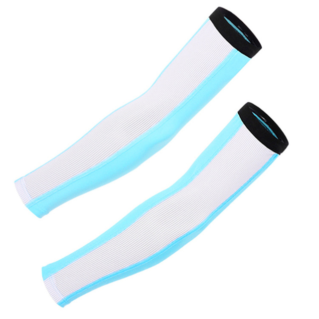 Plus Size Arm Sleeves Warmers Sports Sleeve Sun UV Protection Hand Cover Cooling Running Fishing Cycling Cuff Men Women