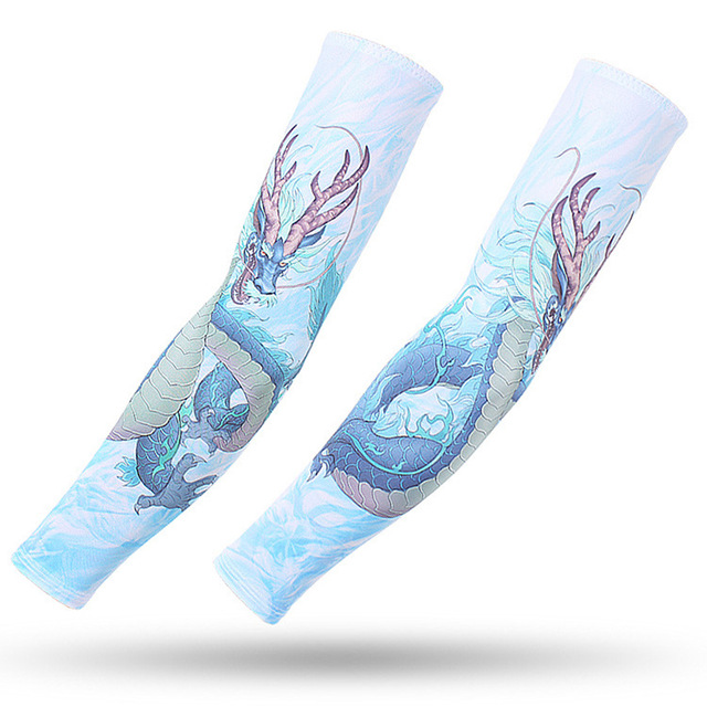 UV Sun Protection Sports Arm Sleeve Basketball Bike Fishing Cuff Cover Cool Breathable Elastic  Summer Sunscreen Equipage
