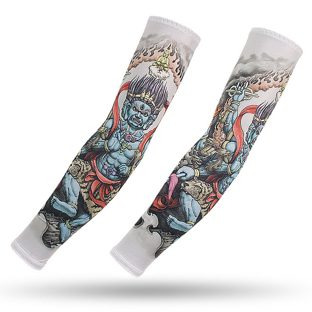 UV Sun Protection Sports Arm Sleeve Basketball Bike Fishing Cuff Cover Cool Breathable Elastic  Summer Sunscreen Equipage