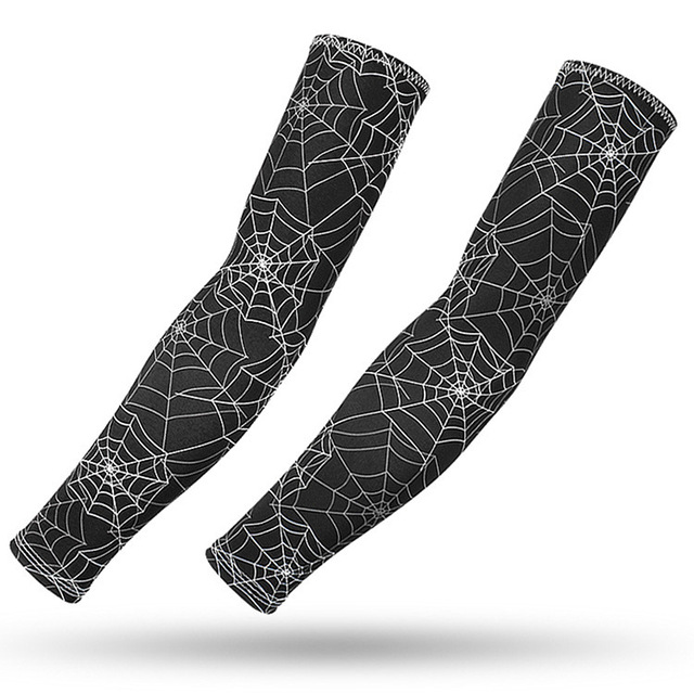 UV Sun Protection Sports Arm Sleeve Basketball Bike Fishing Cuff Cover Cool Breathable Elastic  Summer Sunscreen Equipage