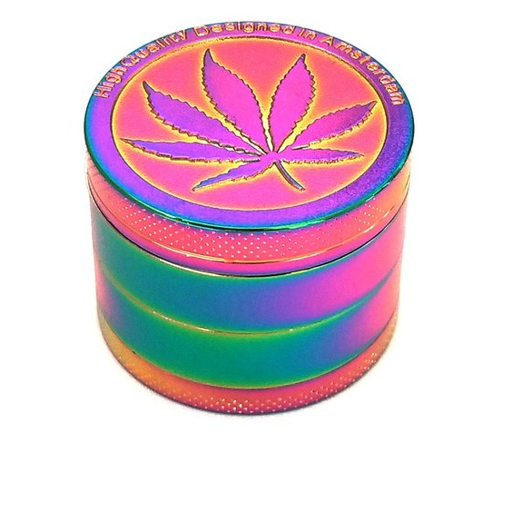 Layer Smoke Grinder Herb Grinder  Zinc Alloy Herbal Tobacco Grinder Manual s Weed Miller Crusher kitchen supplies