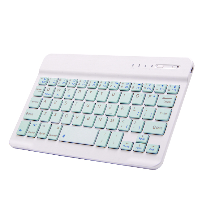 Pink Wireless Bluetooth Keyboard and Mouse Mini Spainish Keyboard Bluetooth Keyboard for Tablet IOS Android IPhone Ipad Keyboard