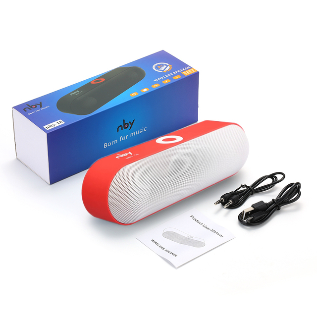 New Mini Bluetooth Speaker Portable Wireless Column Sound System 3D Stereo Music Center Surround Support TF Card
