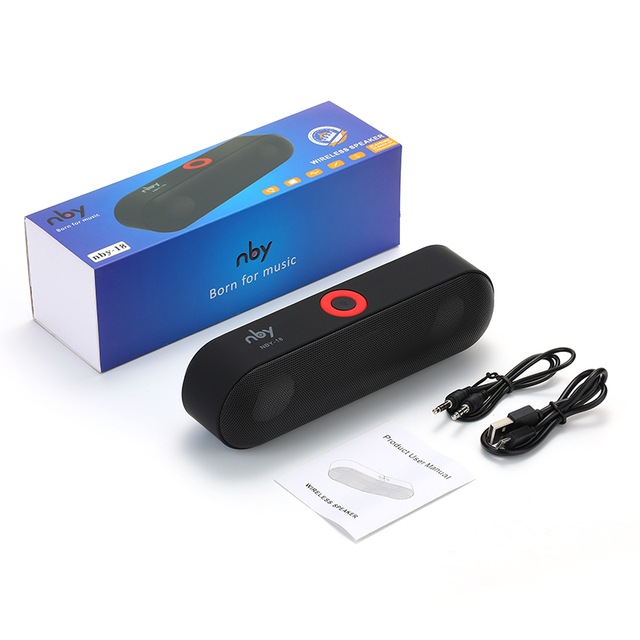 New Mini Bluetooth Speaker Portable Wireless Column Sound System 3D Stereo Music Center Surround Support TF Card