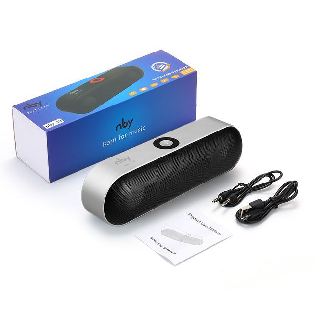 New Mini Bluetooth Speaker Portable Wireless Column Sound System 3D Stereo Music Center Surround Support TF Card