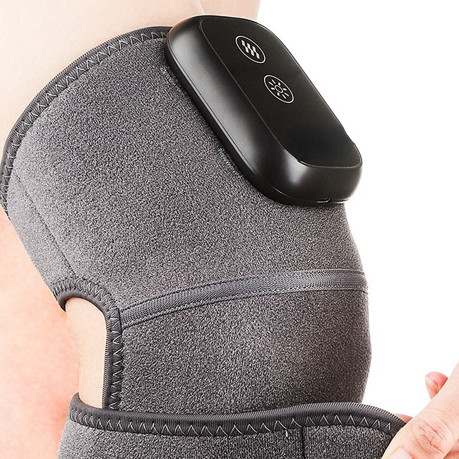 Wireless Heating Vibration Massager Built in Battery Portable