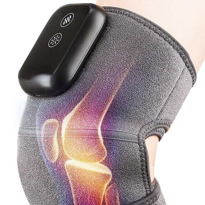 Wireless Heating Vibration Massager Built in Battery Portable