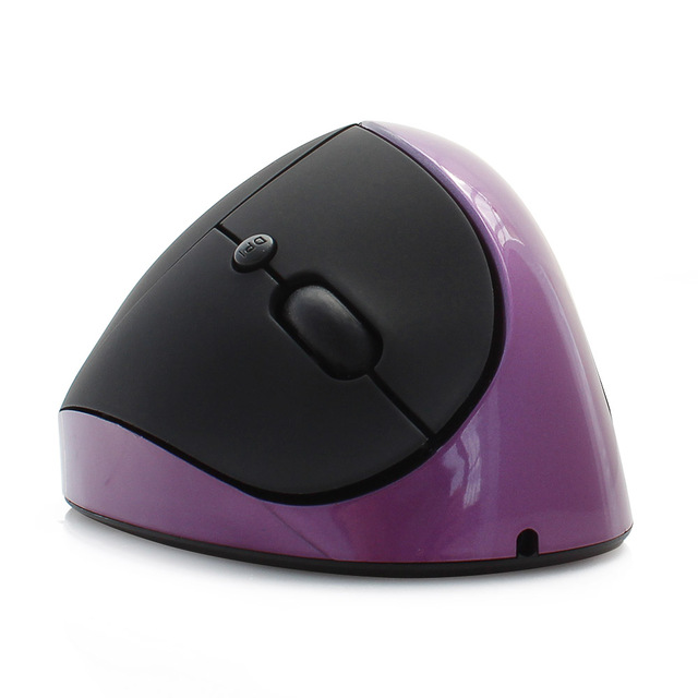 Ergonomic Vertical Wireless Mouse Rechargeable 6 Buttons Gaming Computer Mouse 1600DPI USB Optical Mice For Laptop