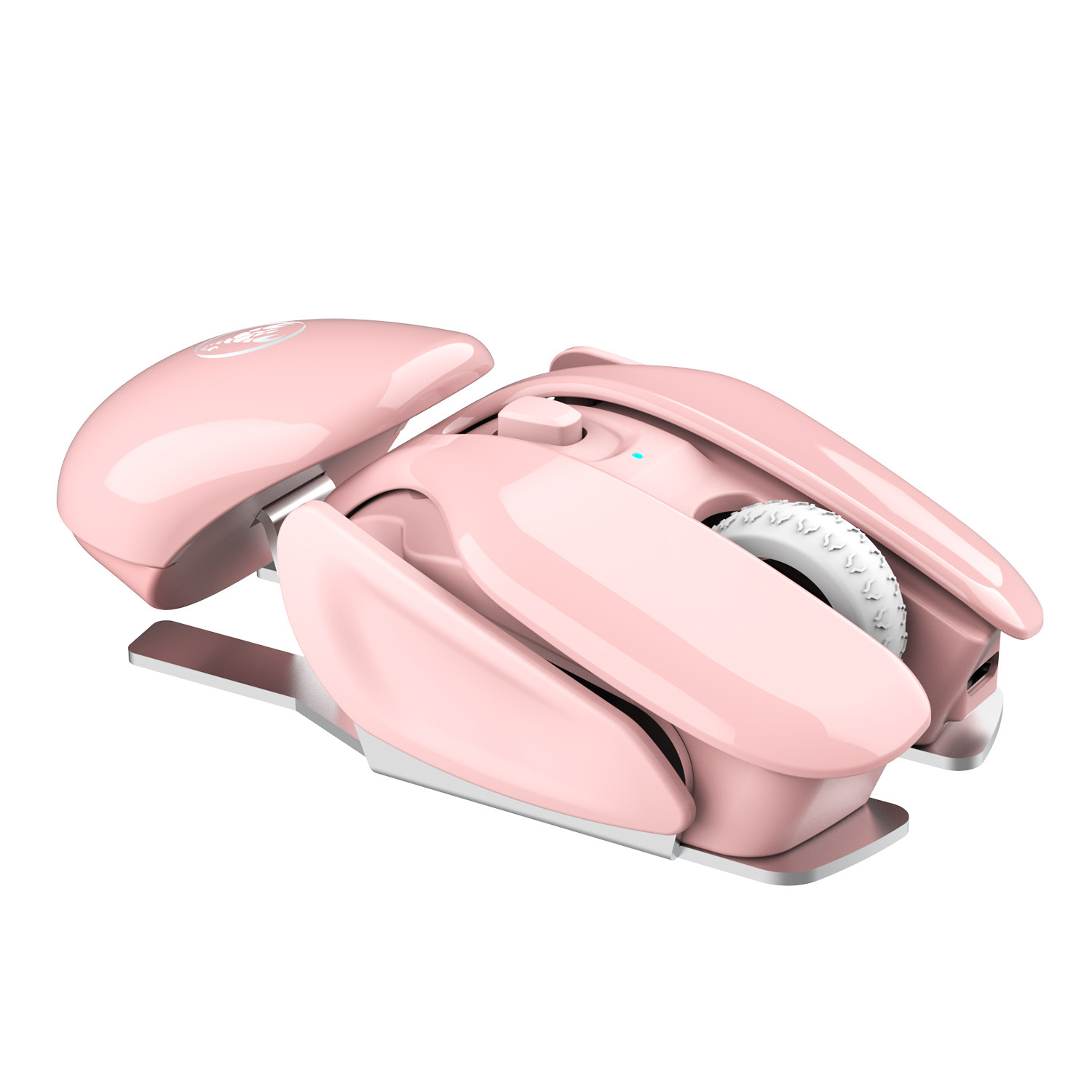 T37 Wireless Mouse USB1600dpi Rechargeable Office USB Mouse 2.4G Optical Mouse, Ergonomic Mouse for Laptop Desktop Sleep