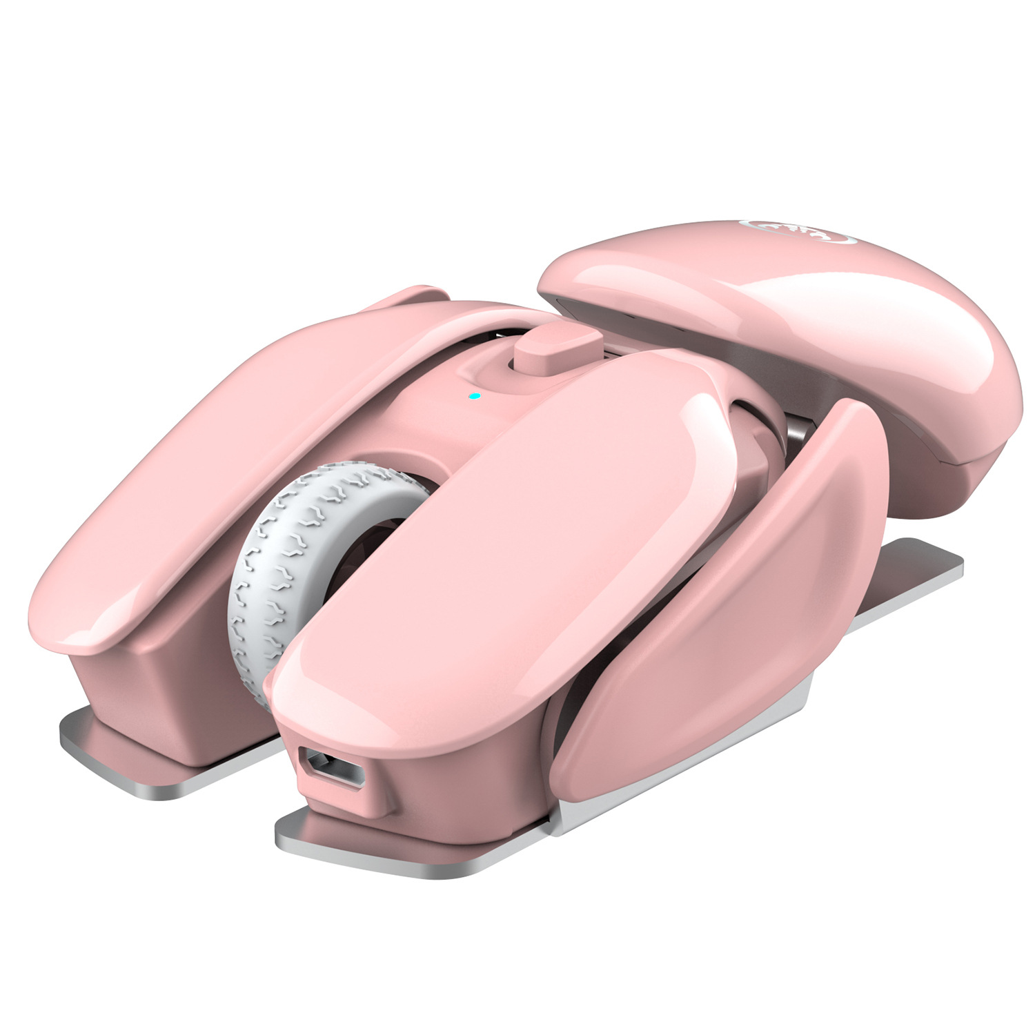 T37 Wireless Mouse USB1600dpi Rechargeable Office USB Mouse 2.4G Optical Mouse, Ergonomic Mouse for Laptop Desktop Sleep