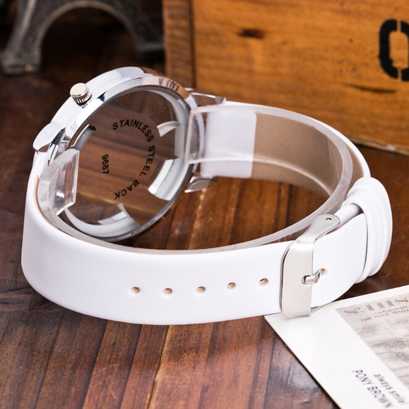 Fashion Notation Quartz Watch For Men Women Couple Wristwatches