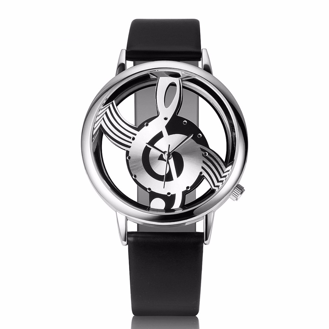 Fashion Notation Quartz Watch For Men Women Couple Wristwatches