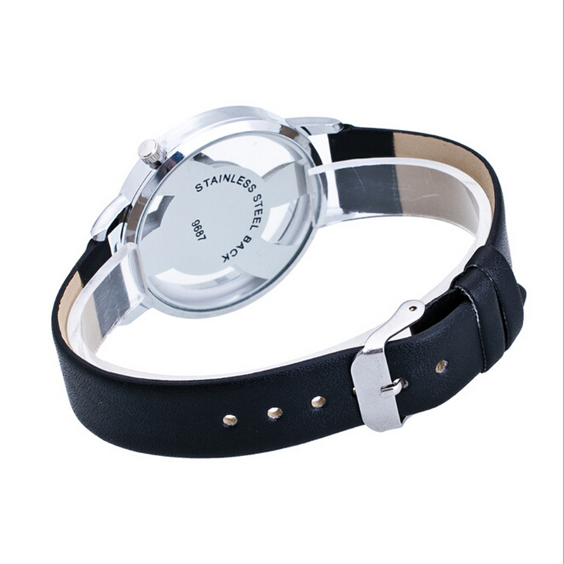 Fashion Notation Quartz Watch For Men Women Couple Wristwatches