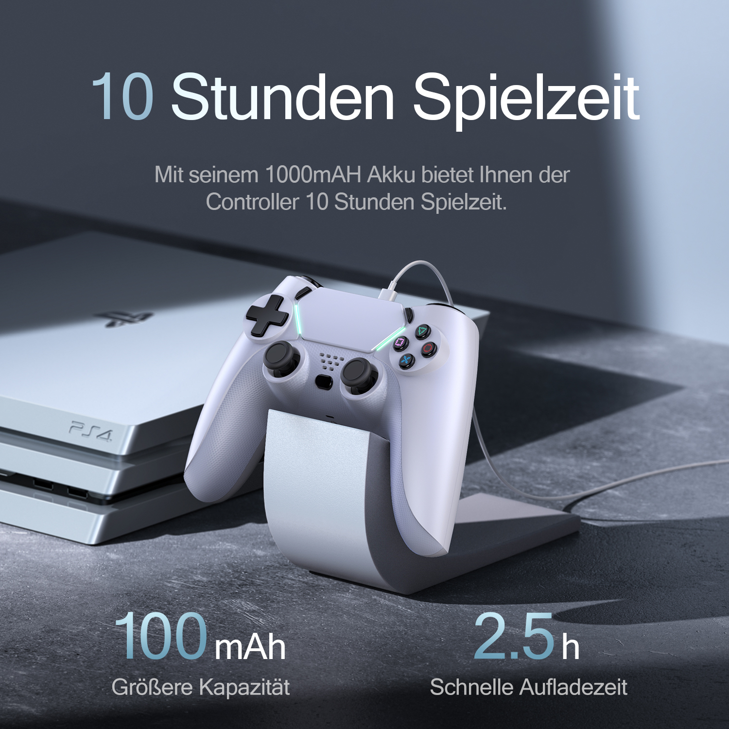 Bluetooth Wireless Gamepad For PS5/PS4/Slim/Pro Controller Dual Vibration Games Control For Sony PlayStation5 PC