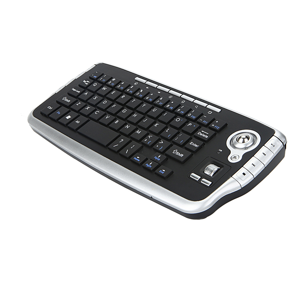 Mini 2.4G Wireless Keyboard with Trackball Keyboard for Smart TV Box Multi-media Functional Trackball Air Mouse