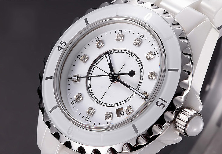 classic mens womens ladies ceramic white black ceramic Watches