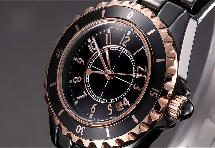 classic mens womens ladies ceramic white black ceramic Watches