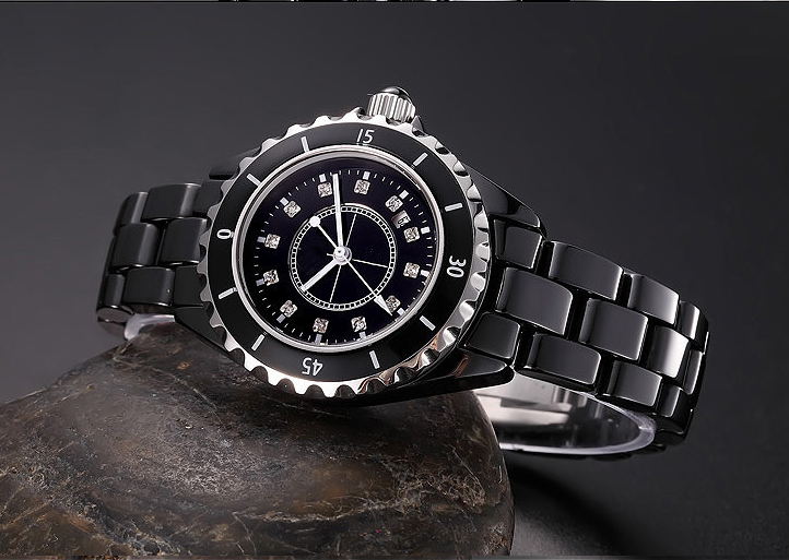 classic mens womens ladies ceramic white black ceramic Watches