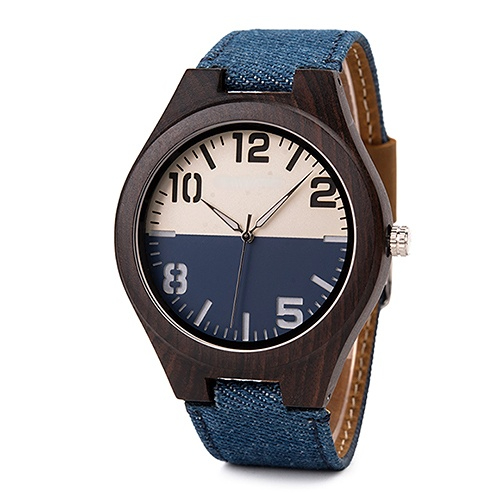 Men Women Lovers Quartz Watches Wood