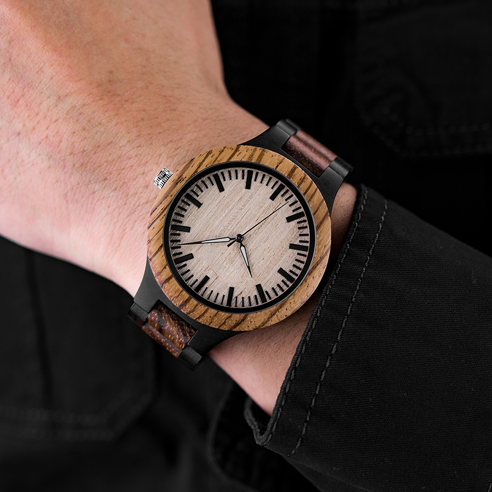 Couple Wooden Watch  Men Quartz Wristwatch