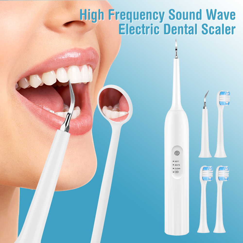 Electric Dental Calculus Remover Dental Cleaning Device Teeth Cleaner Irrigator Remove Tartar