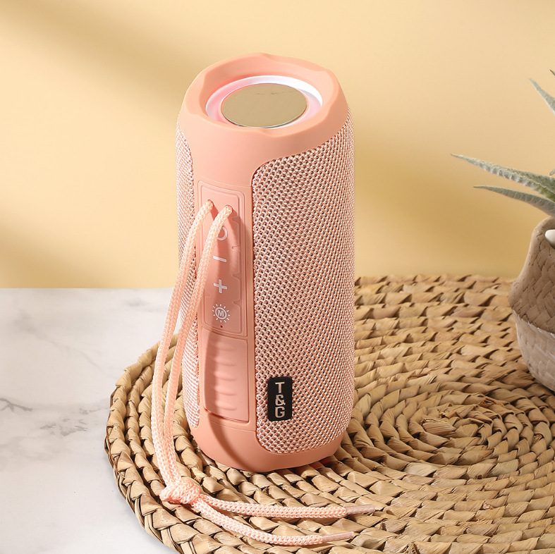 Wireless Speaker Subwoofer Waterproof Outdoor Column Boombox Stereo Loudspeaker Music