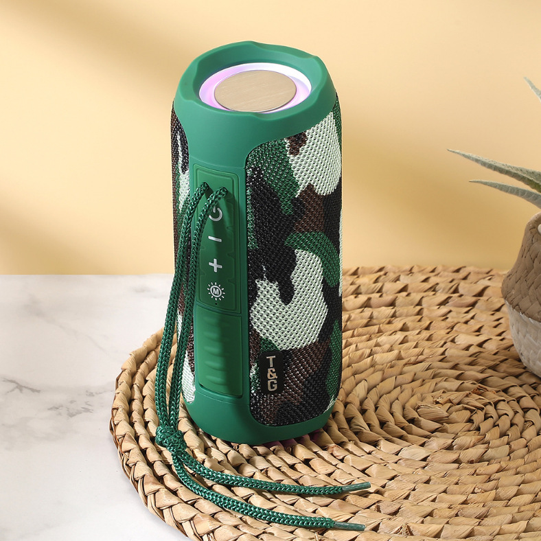 Wireless Speaker Subwoofer Waterproof Outdoor Column Boombox Stereo Loudspeaker Music