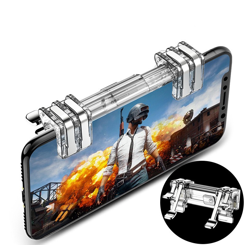 Game Controller For PUBG Mobile Phone Shooter Aim Controller Game Trigger L1R1 Button For Iphone Android PUBG Game Controlle