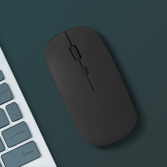 Mute Bluetooth Mouse For iPad Samsung Huawei Android Windows Tablet Battery Wireless Mouse For Notebook Computer pc With box