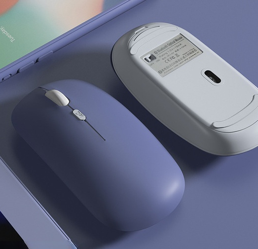 Mute Bluetooth Mouse For iPad Samsung Huawei Android Windows Tablet Battery Wireless Mouse For Notebook Computer pc With box