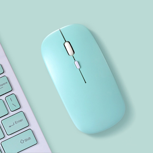 Mute Bluetooth Mouse For iPad Samsung Huawei Android Windows Tablet Battery Wireless Mouse For Notebook Computer pc With box
