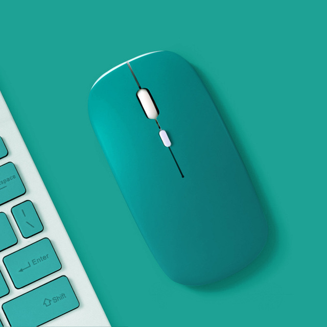 Mute Bluetooth Mouse For iPad Samsung Huawei Android Windows Tablet Battery Wireless Mouse For Notebook Computer pc With box