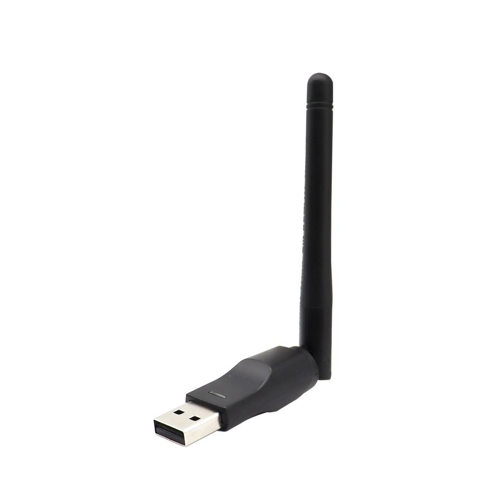 150Mbps MT7601 Wireless Network Card Mini USB WiFi Adapter LAN Wi-Fi Receiver Dongle Antenna 802.11 b/g/n for PC Windows