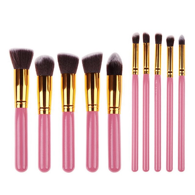 10PCS Makeup Brushes Set Professional Cosmetics Tools