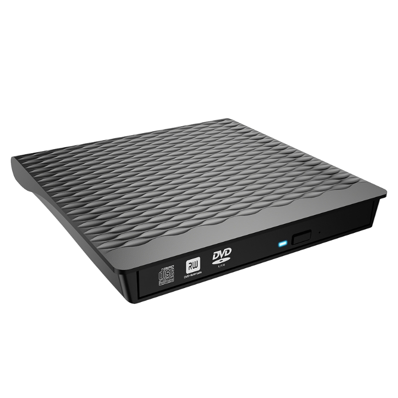 USB 3.0 Type C DVD Drive External DVD-RW Player Writer Reader Burner Driver Drive-Free High Speed Read-Write Recorder