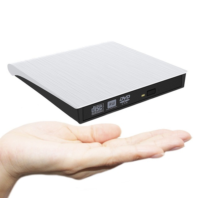 3.0  Dvd Recorder Slim Protable Usb External Cd-rw Drive Burner 5Gbps DVD Player Plug&play Compatible with Windows  XP  Vista