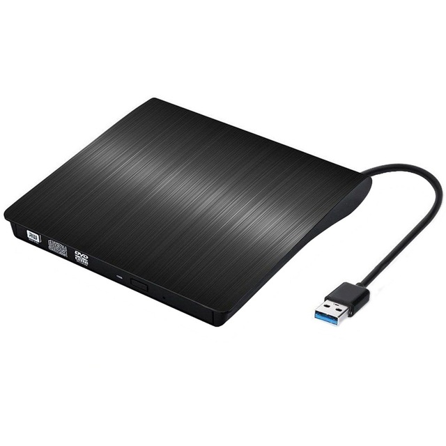 3.0  Dvd Recorder Slim Protable Usb External Cd-rw Drive Burner 5Gbps DVD Player Plug&play Compatible with Windows  XP  Vista