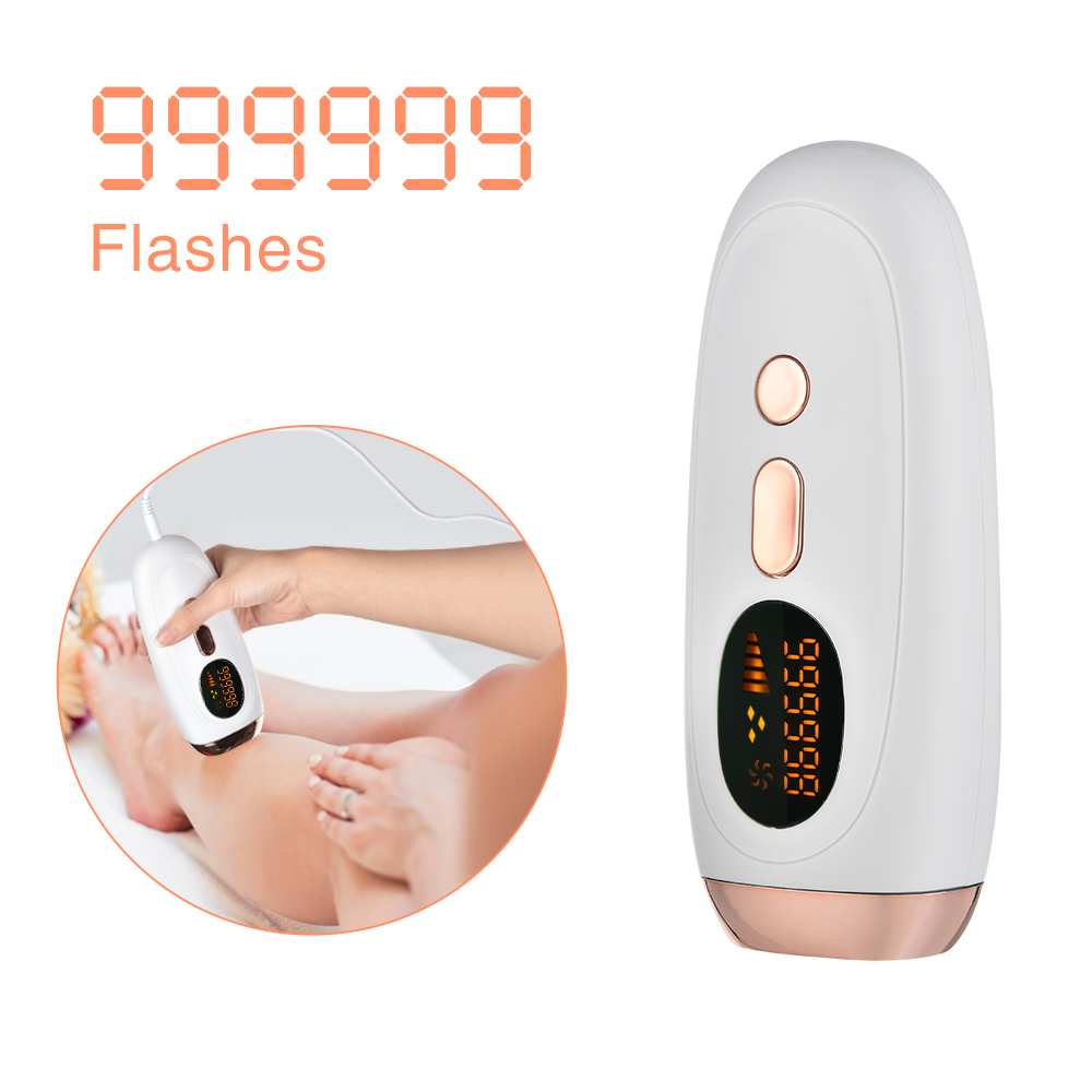 Laser Professional Hair Removal Painless Electric Epilator Pulsed Light Device