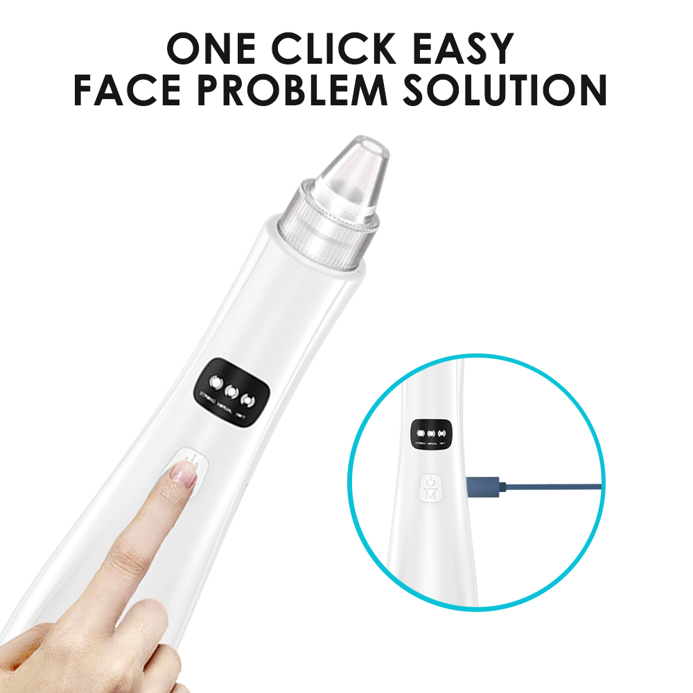 Electric Blackhead Remover Face T Zone Pore Acne Black Dot Pimple