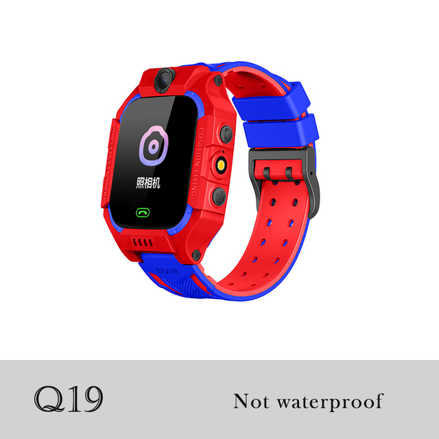 Q19 Kids Smart Watch LBS Location Waterproof Smartwatch Kids Baby Watch Q88 Children SOS Camera Two Way Call Voice Anti Lost