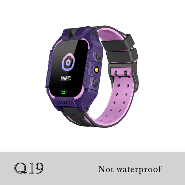Q19 Kids Smart Watch LBS Location Waterproof Smartwatch Kids Baby Watch Q88 Children SOS Camera Two Way Call Voice Anti Lost