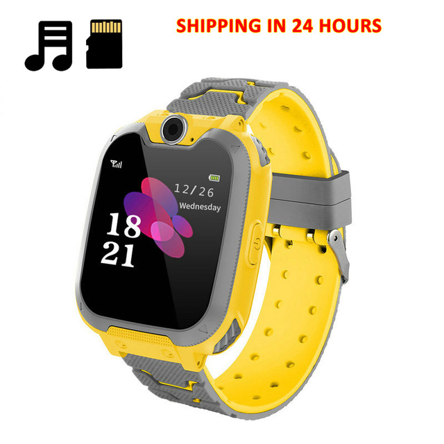 NEW Children Smart Game Watches Puzzle Game Play Music Smartwatch Camera SIM Card Phone Call Kids Smart Clock Watch